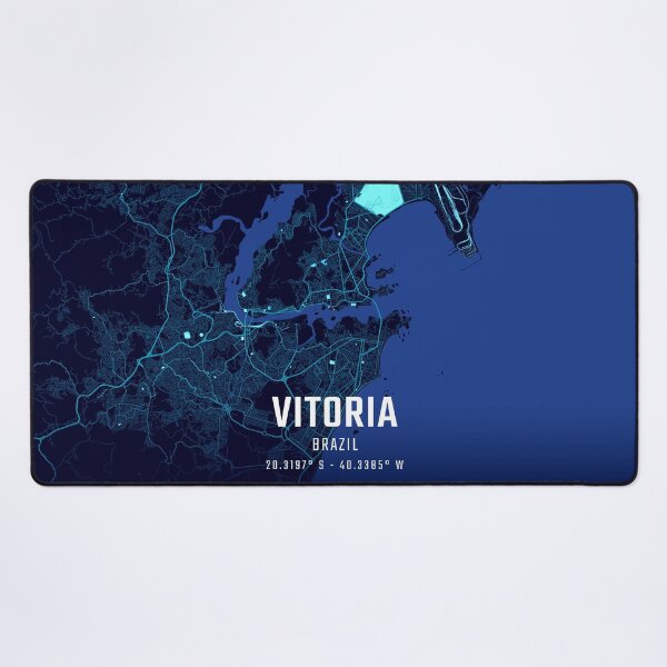 Item preview, Vitoria Midnight City Map designed and sold by HomeLivingCo.