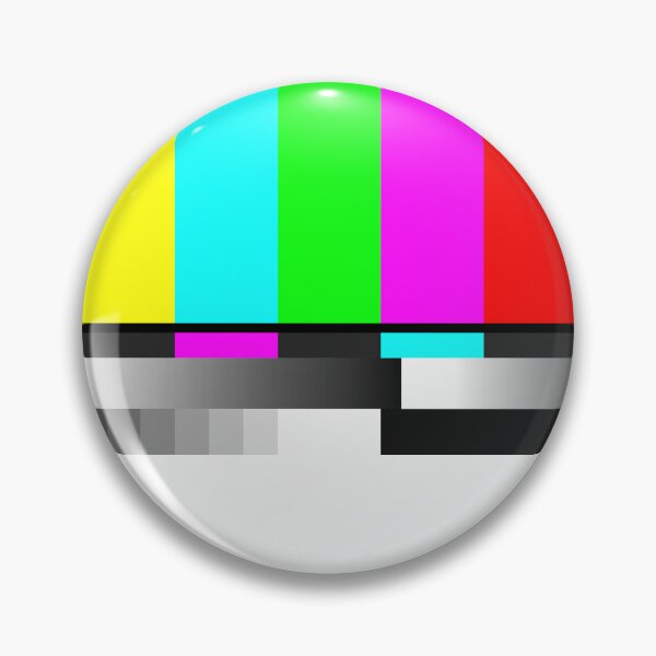 Item preview, Retro TV Test Pattern Design designed and sold by BlesstB.