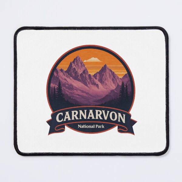 Item preview,  Carnarvon National Park Purple Mountains Vintage Australian Badge designed and sold by Blurbean.