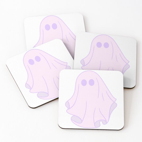 Item preview, Cute Pastel Pink Ghost | Spooky Season Aesthetic Kawaii designed and sold by bloompprint.