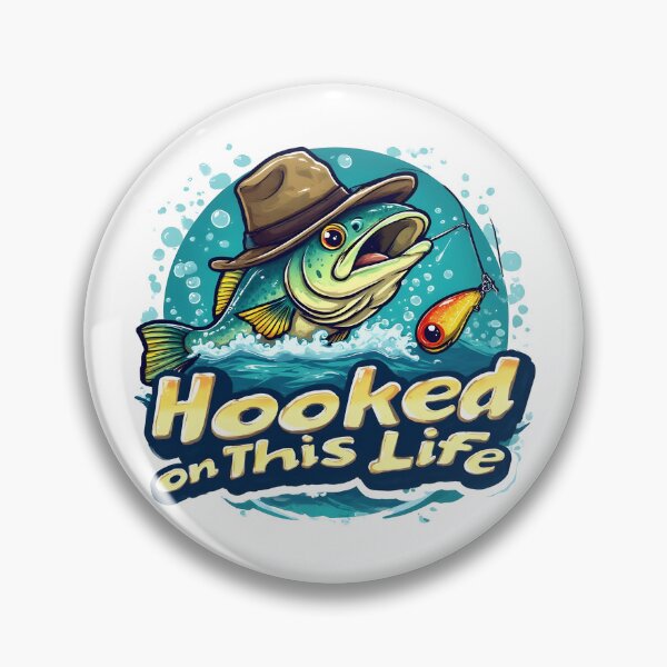Aperçu de l'œuvre Accro à cette vie, jeu de mots avec un pêcheur créée et vendue par Avina Intelligence.