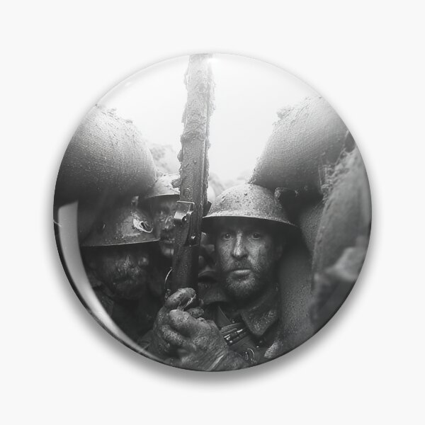 Item preview, British Army Troops Braving the Elements in the Mud and Smoke designed and sold by Skyframe Aviation.