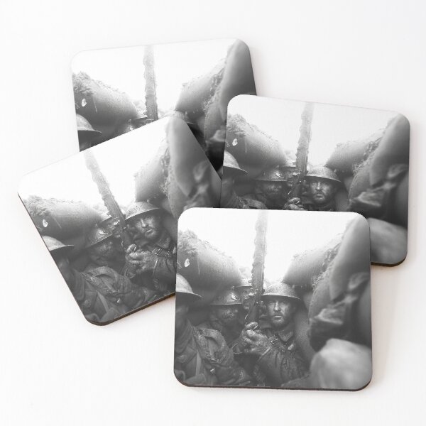 Item preview, British Army Troops Braving the Elements in the Mud and Smoke designed and sold by Skyframe Aviation.