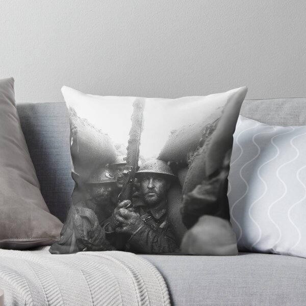 Item preview, British Army Troops Braving the Elements in the Mud and Smoke designed and sold by Skyframe Aviation.