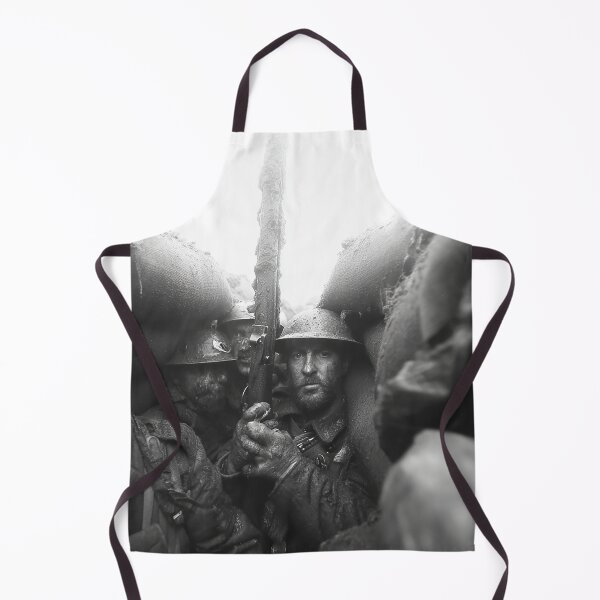 Item preview, British Army Troops Braving the Elements in the Mud and Smoke designed and sold by Skyframe Aviation.
