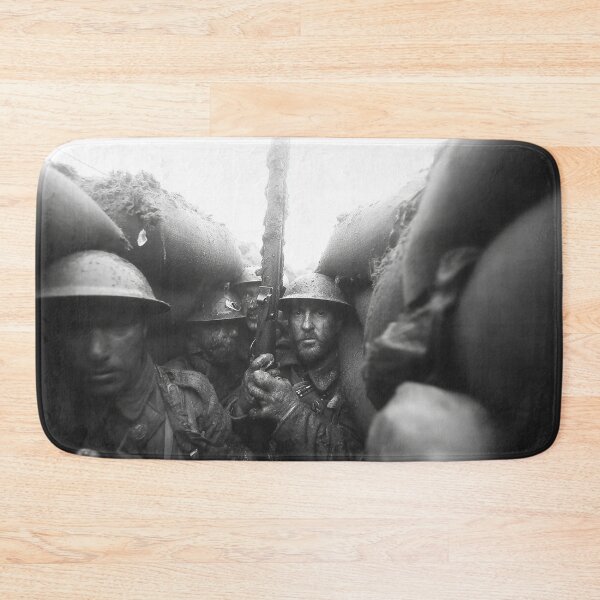 Item preview, British Army Troops Braving the Elements in the Mud and Smoke designed and sold by Skyframe Aviation.