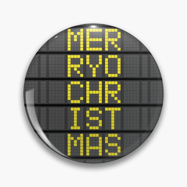 Item preview, Merry Christmas Airport Code Departure Board – Aviation Christmas Gift | Pilot & Traveller Holiday Design designed and sold by Rodney's Marketplace.