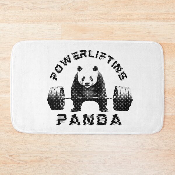 Item preview, Powerlifting Panda Halftone designed and sold by TrueArtsStore.