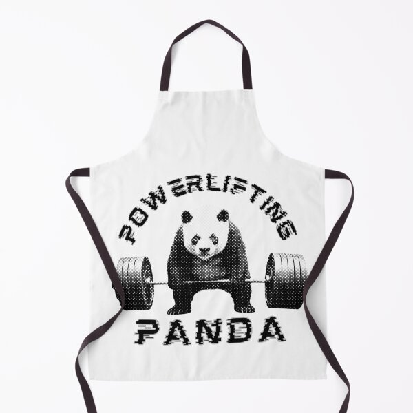 Item preview, Powerlifting Panda Halftone designed and sold by TrueArtsStore.