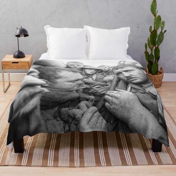 Item preview, Frontline Soldiers Surviving the Front Lines in the Morning Chill designed and sold by Skyframe Aviation.
