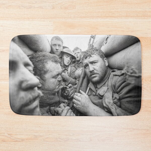 Item preview, Frontline Soldiers Surviving the Front Lines in the Morning Chill designed and sold by Skyframe Aviation.