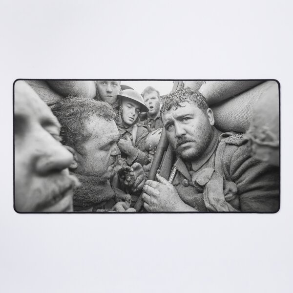 Item preview, Frontline Soldiers Surviving the Front Lines in the Morning Chill designed and sold by Skyframe Aviation.