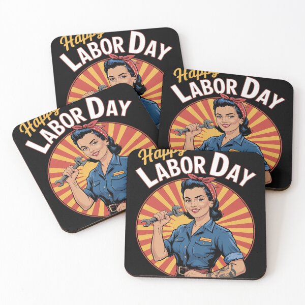 Item preview, Happy Labor Day Girl Strong Worker Movement Employer  designed and sold by RoyTill0Art.