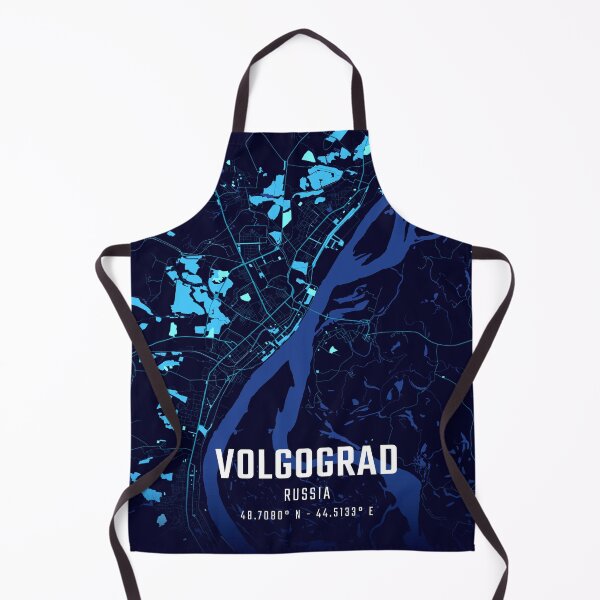 Item preview, Volgograd Midnight City Map designed and sold by HomeLivingCo.