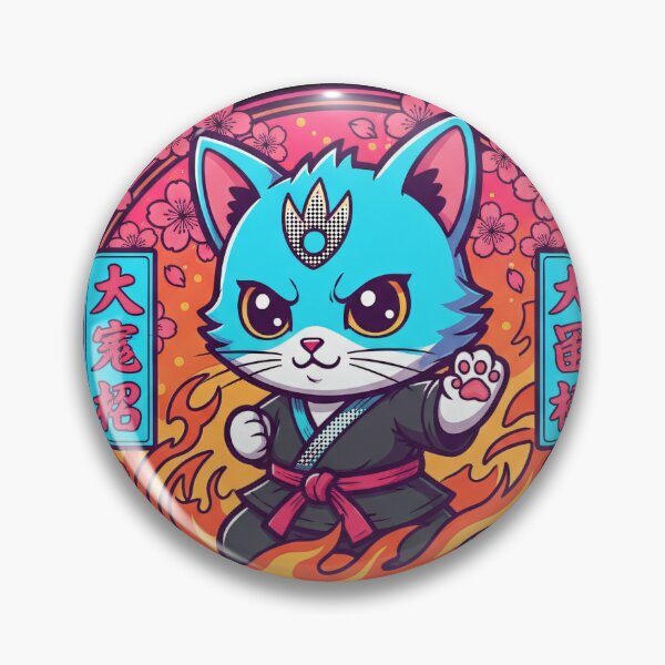 Item preview, Dragon Warrior Kitten Claw of Fury - Cute Martial Arts Cat designed and sold by AwesomeBeyondLimits.