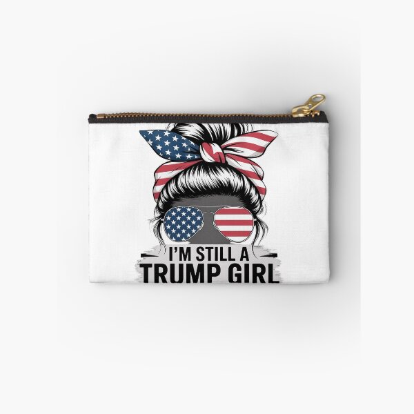 Item preview, I'm Still a Trump Girl - I Make No Apologies - Messy Bun  designed and sold by RoyTill0Art.