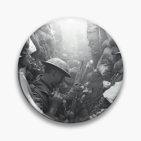 Item preview, British Infantry Amongst the Barbed Wire under Grey Skies designed and sold by Skyframe Aviation.