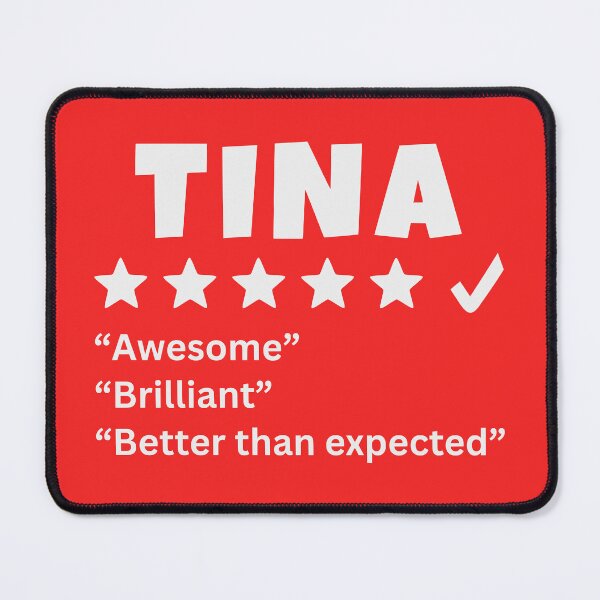 Item preview, Tina Review designed and sold by glowdesigns.