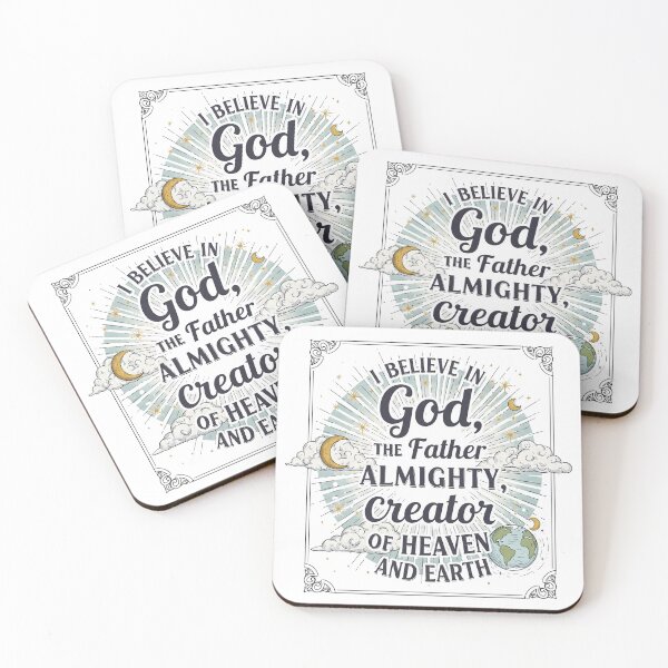 Item preview, Faithful Christian Quote Design with Heavenly Illustration. designed and sold by loveandlightrb.