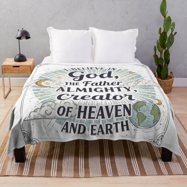 Item preview, Faithful Christian Quote Design with Heavenly Illustration. designed and sold by loveandlightrb.