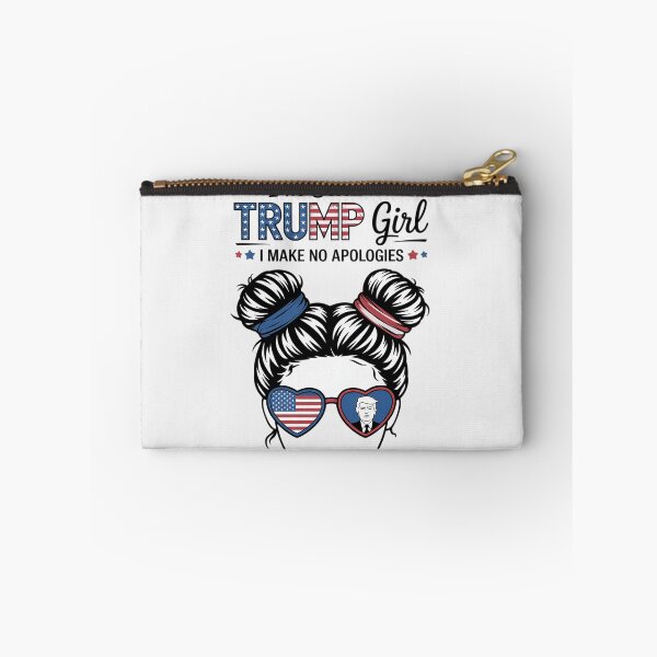 Item preview, I'm Still A Trump Girl I Make No Apologies Messy Bun  designed and sold by RoyTill0Art.