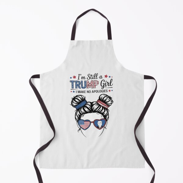 Item preview, I'm Still A Trump Girl I Make No Apologies Messy Bun designed and sold by RoyTill0Art.
