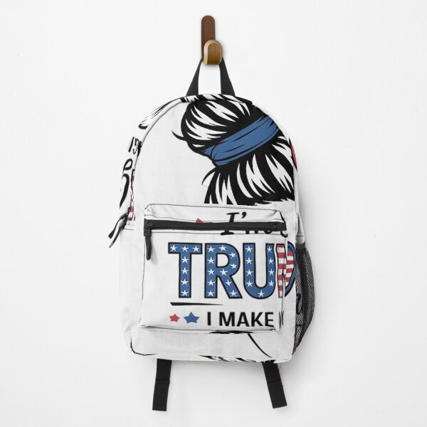 Item preview, I'm Still A Trump Girl I Make No Apologies Messy Bun designed and sold by RoyTill0Art.