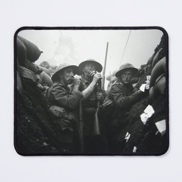 Item preview, British Tommies Waiting Out the Shelling in the Bleak Trenches designed and sold by Skyframe Aviation.