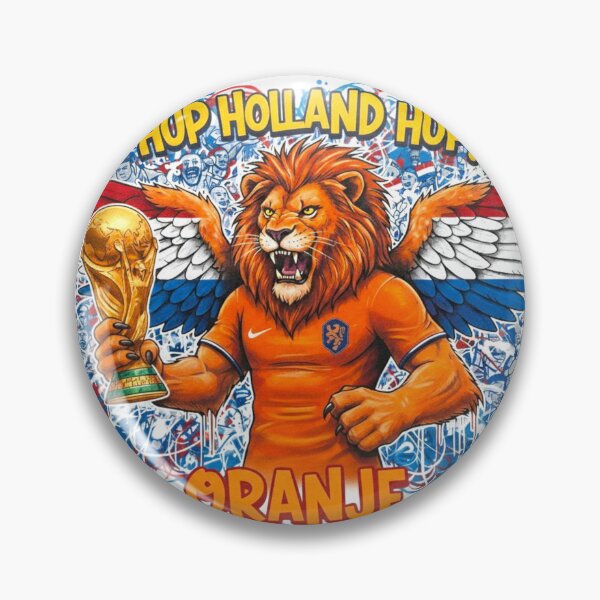 Item preview, Hup Holland Hup! Roaring Oranje Lion World Cup Champion Design designed and sold by Inkwell grove.
