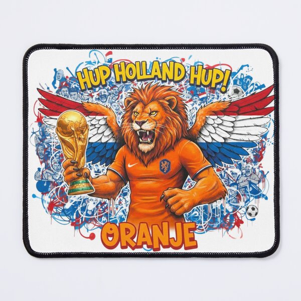 Item preview, Hup Holland Hup! Roaring Oranje Lion World Cup Champion Design designed and sold by Inkwell grove.