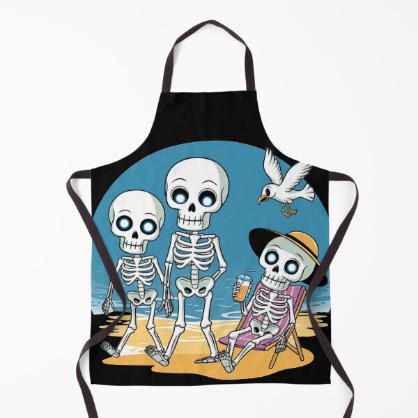 Item preview, "Funny Skeleton," "Beach Vacation," "Halloween Summer Crossover," and "Cartoon." designed and sold by thechoice1.