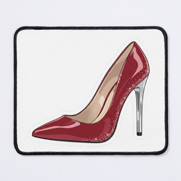Aperçu de l'œuvre Autocollant Sparkle Stiletto créée et vendue par Gscode.