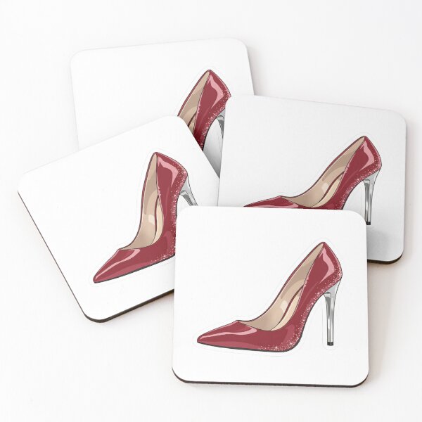 Artikelvorschau, Glitzernder Stiletto-Aufkleber entworfen und verkauft von Gscode.