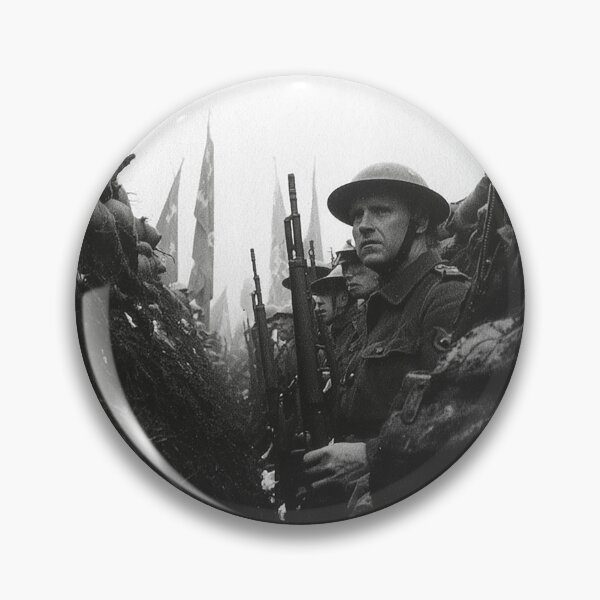 Item preview, British Infantry Amongst the Barbed Wire in Cold Rain designed and sold by Skyframe Aviation.