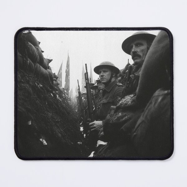 Item preview, British Infantry Amongst the Barbed Wire in Cold Rain designed and sold by Skyframe Aviation.