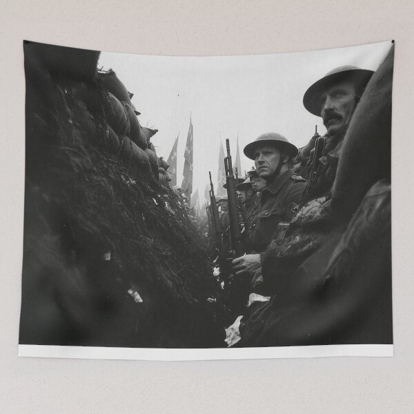 Item preview, British Infantry Amongst the Barbed Wire in Cold Rain designed and sold by Skyframe Aviation.