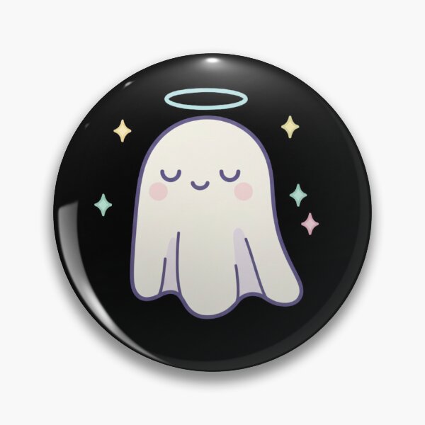 Item preview, Cute Minimal Ghost – Soft Aesthetic Spooky Friendly Design designed and sold by JustCrafted.