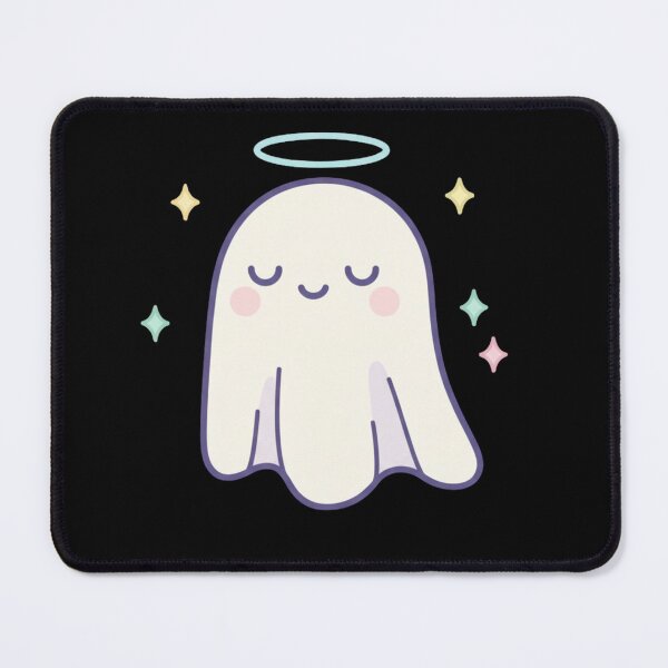 Item preview, Cute Minimal Ghost – Soft Aesthetic Spooky Friendly Design designed and sold by JustCrafted.