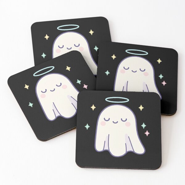 Item preview, Cute Minimal Ghost – Soft Aesthetic Spooky Friendly Design designed and sold by JustCrafted.
