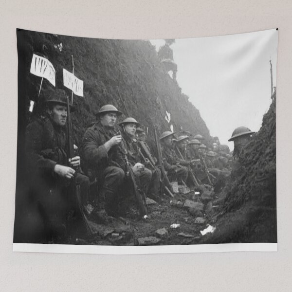 Item preview, Exhausted Tommies Waiting Out the Shelling in No Mans Land designed and sold by Skyframe Aviation.