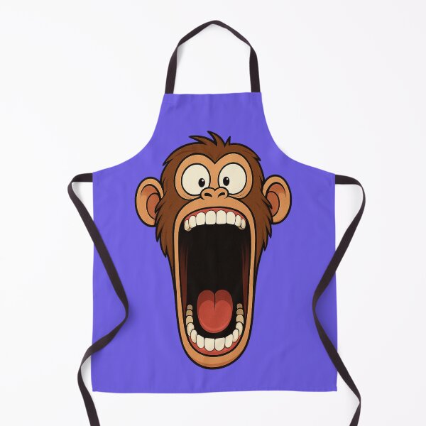 Item preview, Hilarious Monkey Reaction – Big Mouth Cartoon designed and sold by Ivy-Triggs.