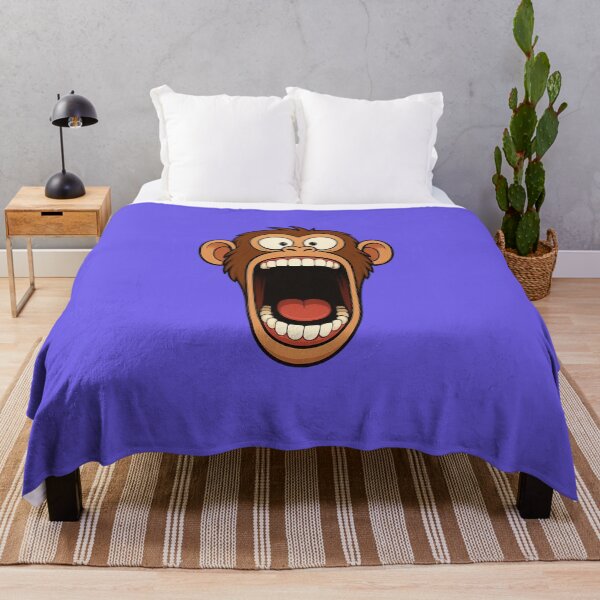 Item preview, Hilarious Monkey Reaction – Big Mouth Cartoon designed and sold by Ivy-Triggs.