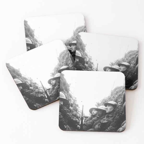 Item preview, Frontline Soldiers Trapped in the Mud under Grey Skies designed and sold by Skyframe Aviation.