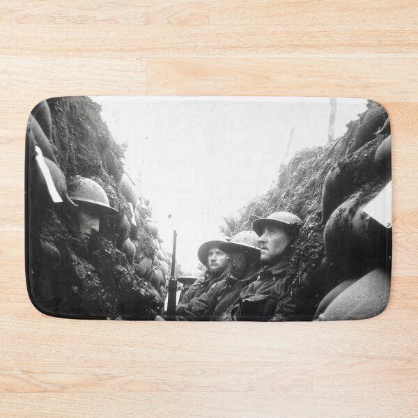 Item preview, Frontline Soldiers Trapped in the Mud under Grey Skies designed and sold by Skyframe Aviation.