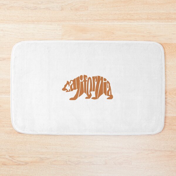 Item preview, California Typography Bear Design - Brown State Flag Graphic T-Shirt & Sticker designed and sold by denip.