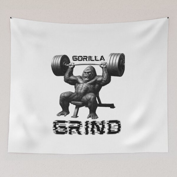 Item preview, Gorilla Grind Strong Gorilla Weightlifting designed and sold by TrueArtsStore.