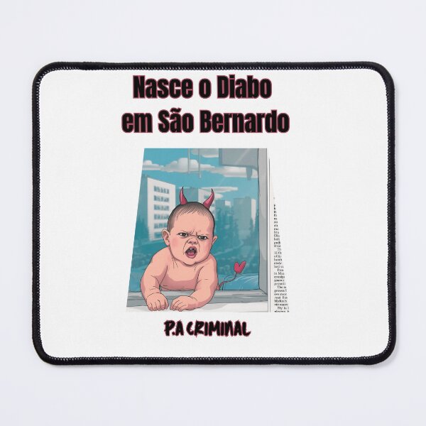 Item preview, Bebê Diabo - São Bernardo designed and sold by Podcast Pátria Amada Criminal.