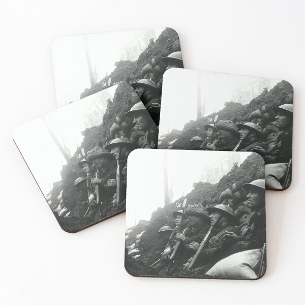 Item preview, British Army Troops Braving the Elements in No Mans Land designed and sold by Skyframe Aviation.