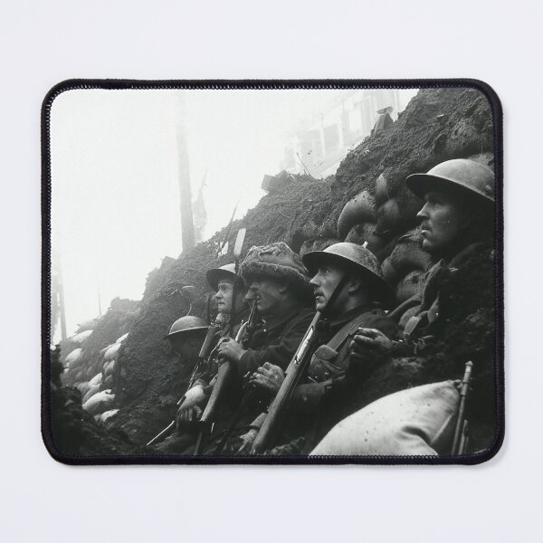 Item preview, British Army Troops Braving the Elements in No Mans Land designed and sold by Skyframe Aviation.
