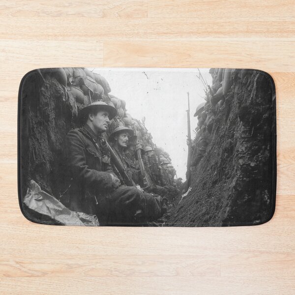 Item preview, The Great War Troops Amongst the Barbed Wire in Cold Rain designed and sold by Skyframe Aviation.